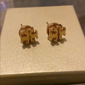 NWOT Tory Burch Gold Earrings